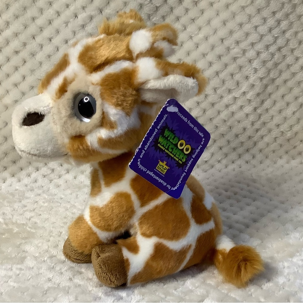 Wild Republic Wild Watchers Plush Giraffe 10468 Stuffed Animal Toy w Tags